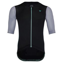 Cyklistický dres Silvini Auronzo MD2624 M - čierno-modrý