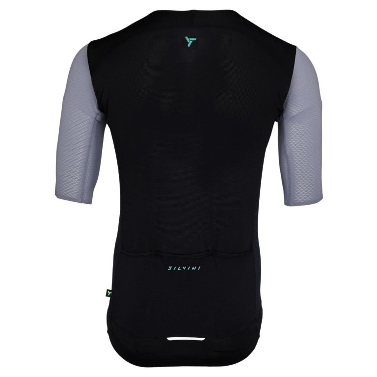 Cyklistický dres Silvini Auronzo MD2624 M - čierno-modrý