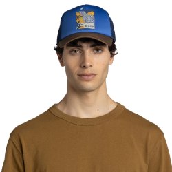 Кепка Buff Trucker - синьо/коричнево