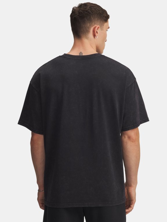 Футболка Under Armour Project Rock Washed HWT Man black