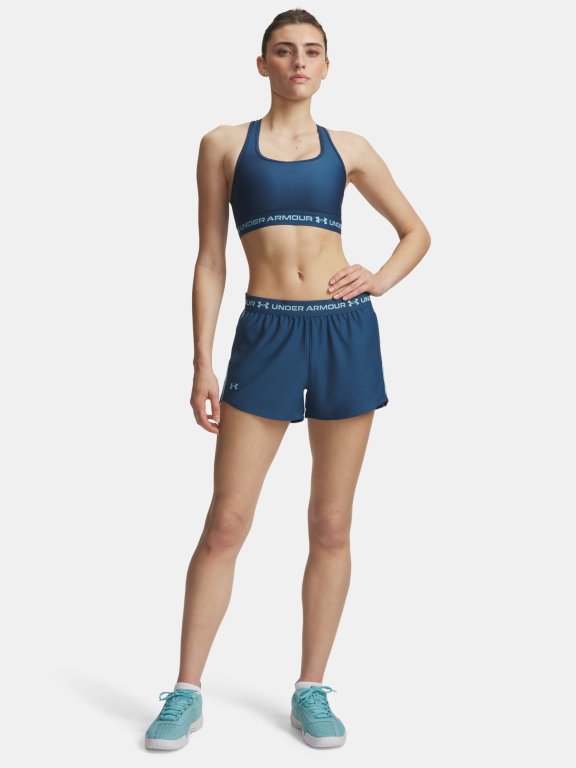 Kraťasy Under Armour Tech Play Up Shorts Wmn Blue