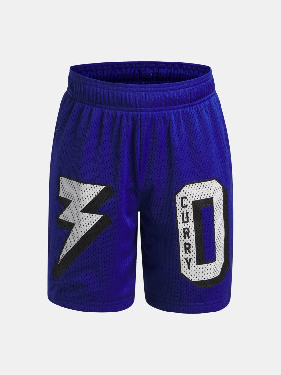 Kraťasy Under Armour Curry Boys Sig Short Jr Blue