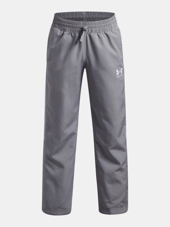 Штани Under Armour Rival Wvn Pant Jr green/grey