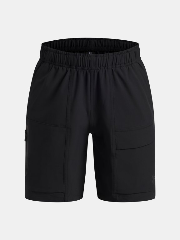 Kraťasy Under Armour Unstoppable Woven Short Jr Black