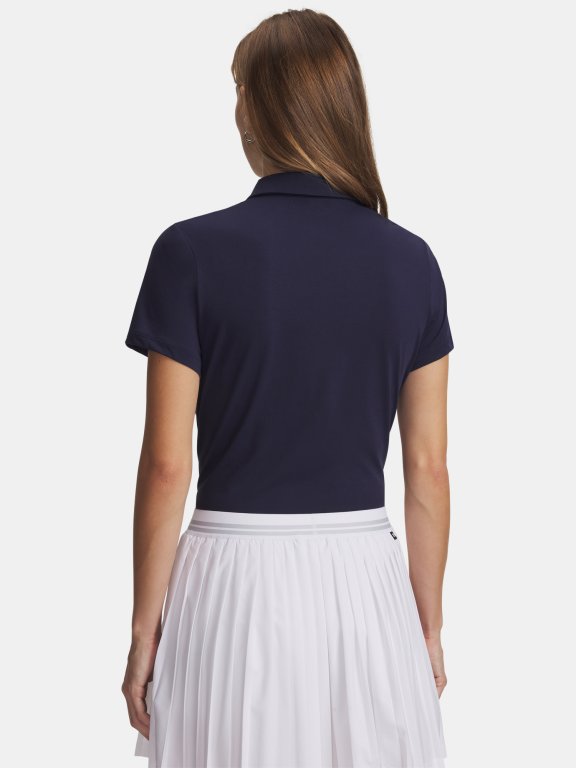 Футболка Under Armour ArmourDry SS Polo Wmn Blue