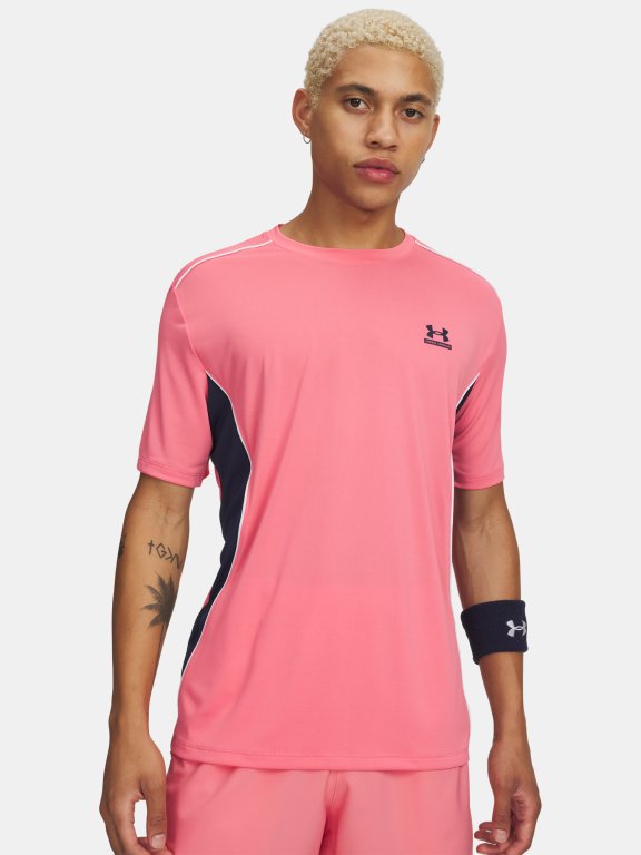 Футболка Under Armour Tech Sport з коротким рукавом чоловіча рожева