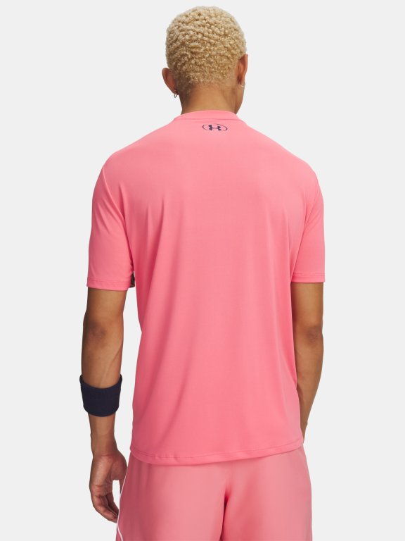 Футболка Under Armour Tech Sport з коротким рукавом чоловіча рожева