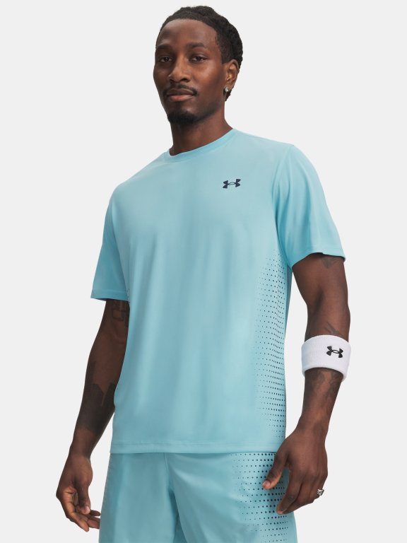 Футболка Under Armour Tech Play з коротким рукавом чоловіча синя