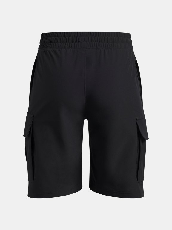 Kraťasy Under Armour Vibe Woven Cargo Short Jr Black