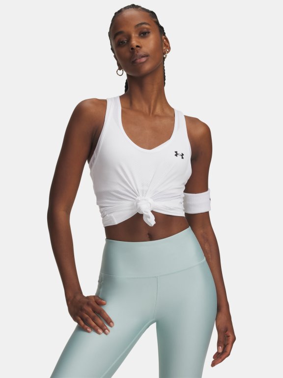 Under Armour Tech Mesh Racer Tank Wmn white