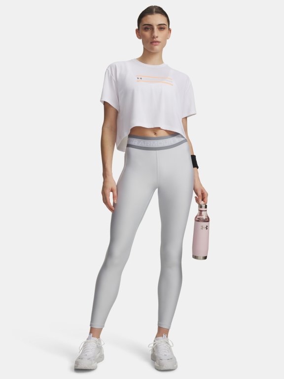 Фірмові легінси Under Armour Tech Wmn green/grey