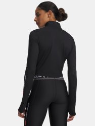 Футболка Under Armour Tech Branded 1/2 Zip Wmn black