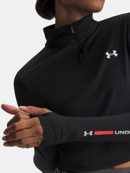 Футболка Under Armour Tech Branded 1/2 Zip Wmn black