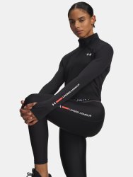 Футболка Under Armour Tech Branded 1/2 Zip Wmn black