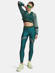 Легінси Under Armour HeatGear Mesh Leggings Wmn gray green