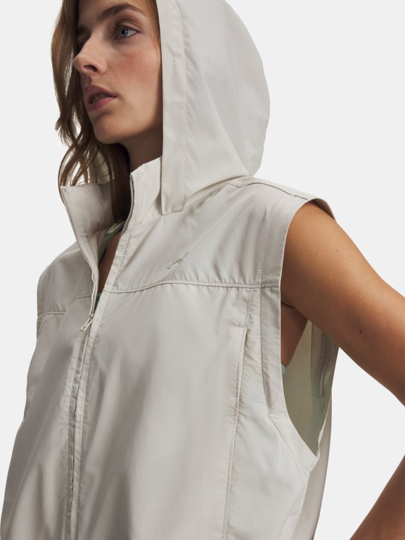 Bunda Under Armour Explor Hike UPF Jacket Wmn White