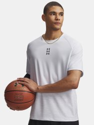 Under Armour Hoops SS Стрілецька сорочка чоловіча зелено-сіра