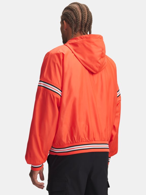 Bunda Under Armour Icon SW Woven Jkt Man Red