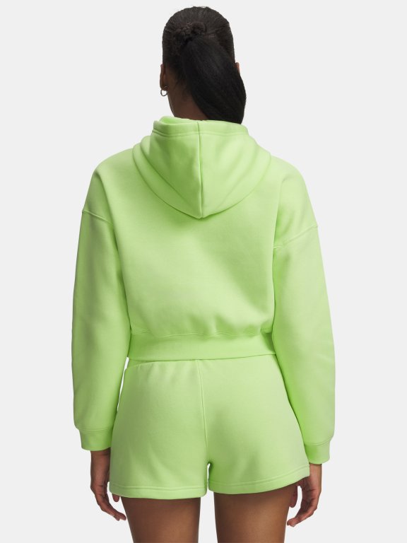Толстовка Under Armour Icon Fleece Nov FZ Wmn gray green