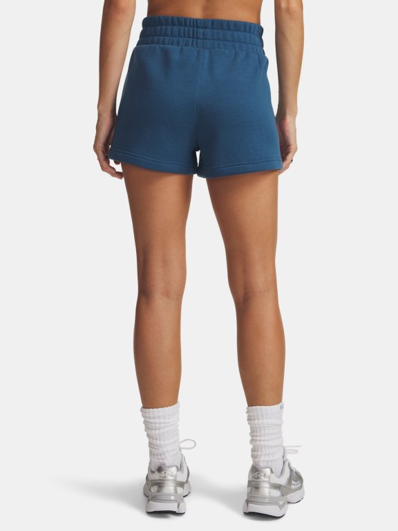 Kraťasy Under Armour Icon Flc Nov Short Wmn Blue