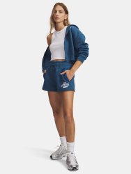 Kraťasy Under Armour Icon Flc Nov Short Wmn Blue