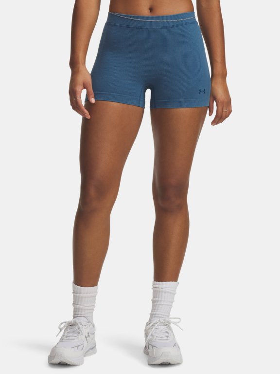 Безшовні бавовняні шорти Under Armour Wmn Blue