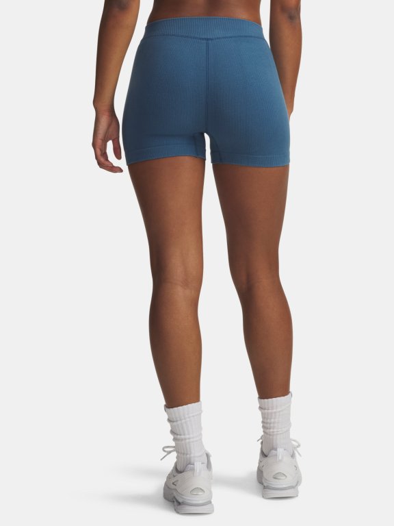 Безшовні бавовняні шорти Under Armour Wmn Blue