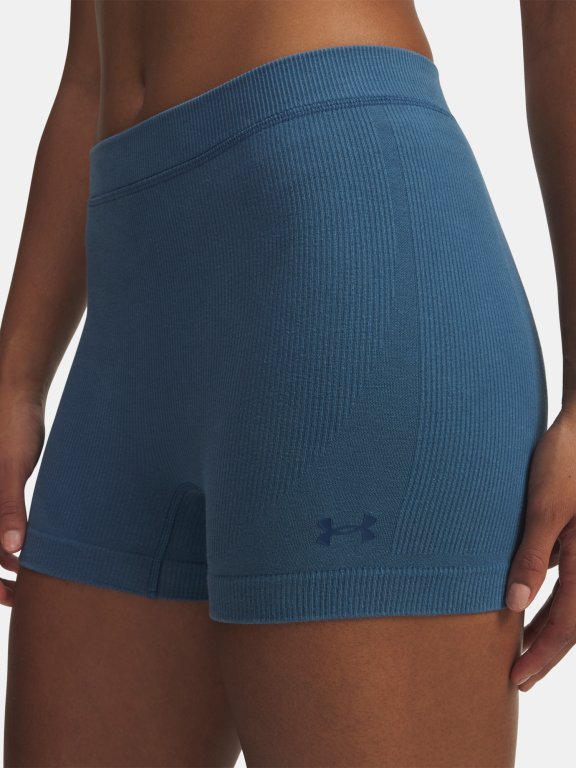 Безшовні бавовняні шорти Under Armour Wmn Blue