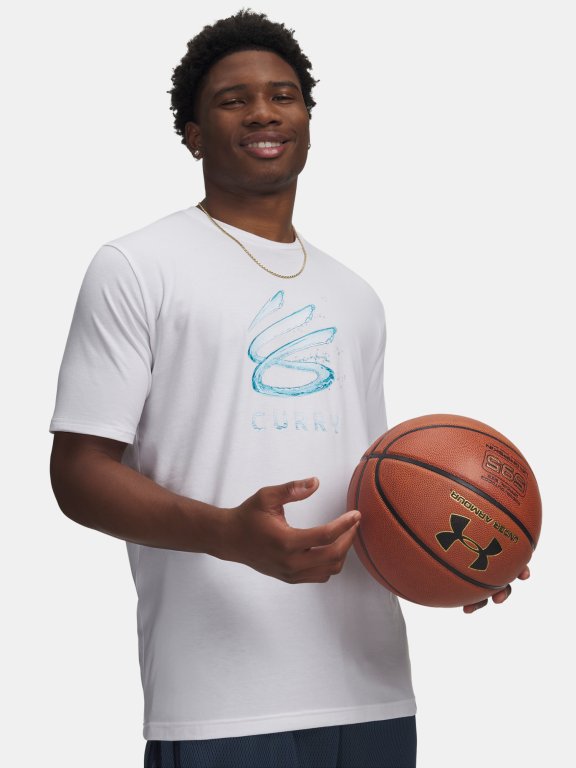 Футболка Under Armour Curry Splash Wdmrk Tee Man white