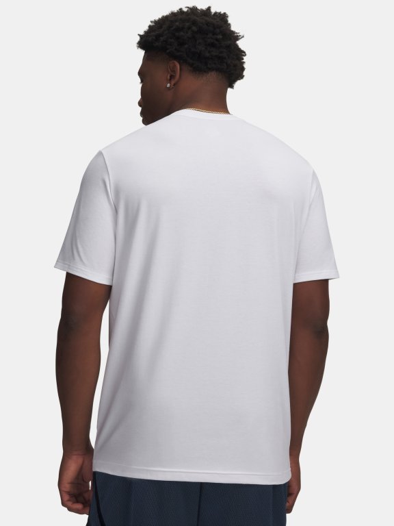 Футболка Under Armour Curry Splash Wdmrk Tee Man white