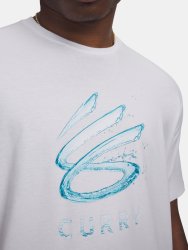 Футболка Under Armour Curry Splash Wdmrk Tee Man white
