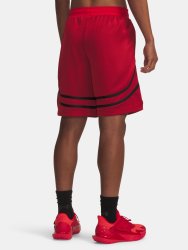 Kraťasy Under Armour Hoops Sig Short Man Red
