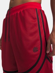 Kraťasy Under Armour Hoops Sig Short Man Red