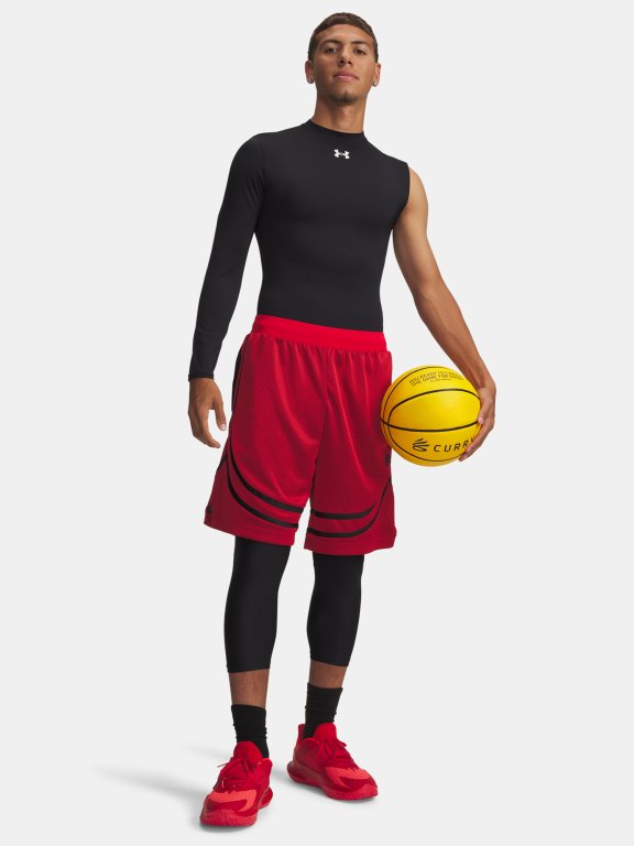 Kraťasy Under Armour Hoops Sig Short Man Red