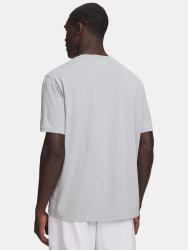 Футболка Under Armour Tech Taping SS Man green/grey