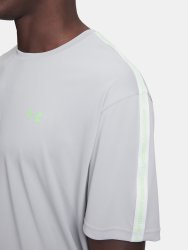 Футболка Under Armour Tech Taping SS Man green/grey