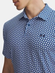 Футболка Under Armour T2G з принтом поло Man Blue