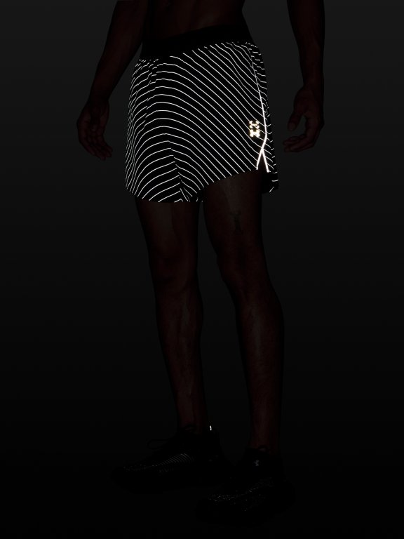 Under Armour Halo Run Reflective Short Man green/grey - світловідбиваючі шорти чоловічі зелено-сірі