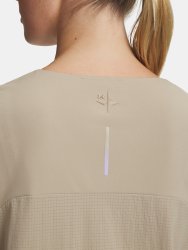 Футболка Under Armour Explore Trail Run ULW SS Wmn Brown