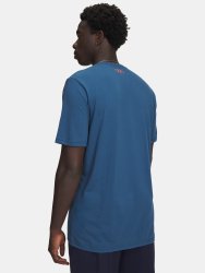 Футболка Under Armour WM Locker Tag SS Man Blue