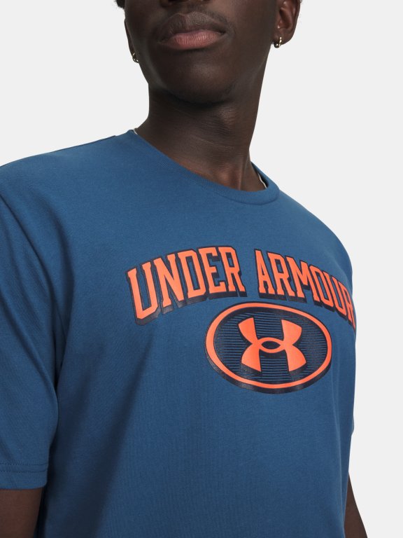 Футболка Under Armour WM Locker Tag SS Man Blue