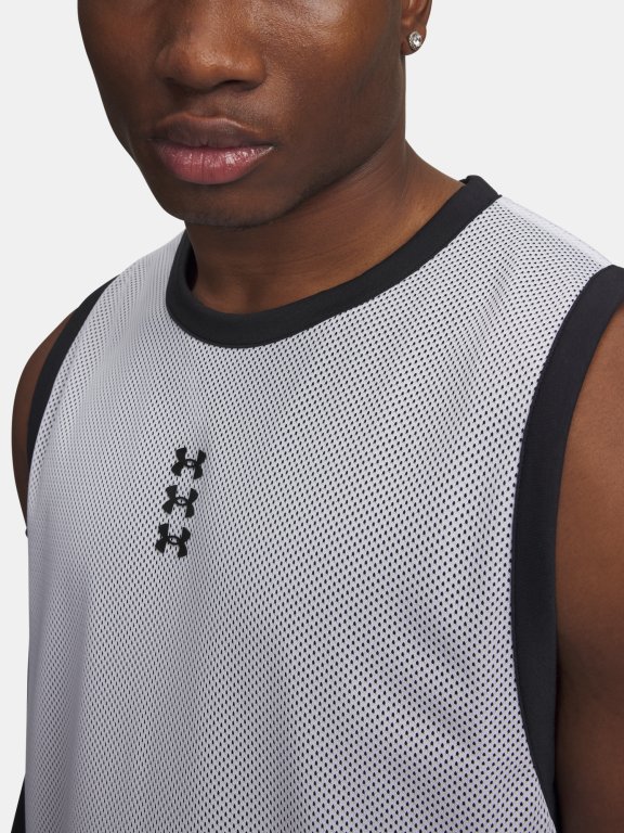 Tílko Under Armour Hoops 695 Tank Man White