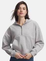 Толстовка Under Armour Icon Fleece HZ Hoodie Wmn green/grey