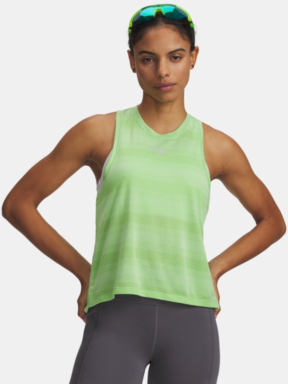Under Armour Velociti Singlet Wmn gray green