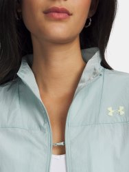 Куртка Under Armour Explore Trail Run Wind Jckt Wmn Blue Jacket