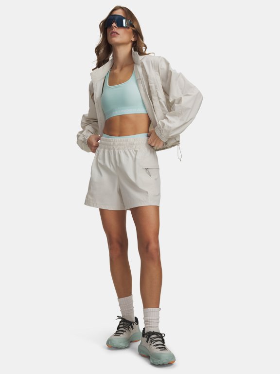 Kraťasy Under Armour Explor Hike Tech Short Wmn White