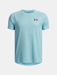 Футболка Under Armour Tech Textured SS Jr Blue