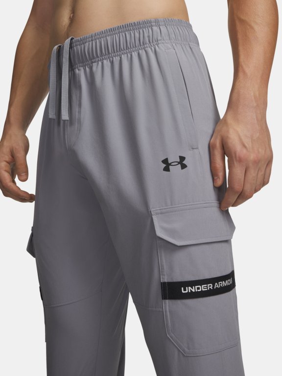 Штани Under Armour Tech Utility Woven Pant Чоловічі зелено-сірі