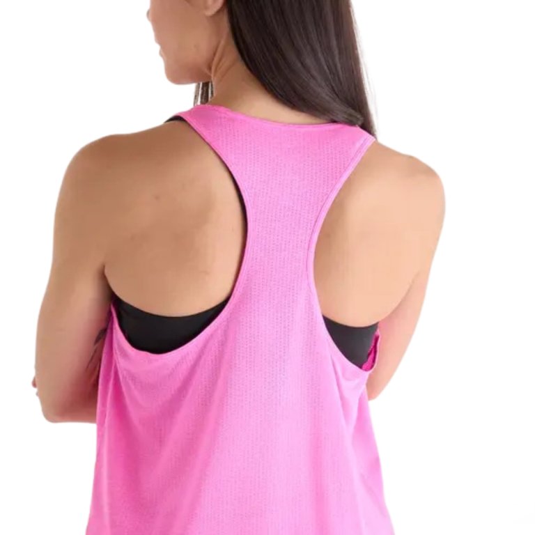 New Balance Athletics Tank W - рожева