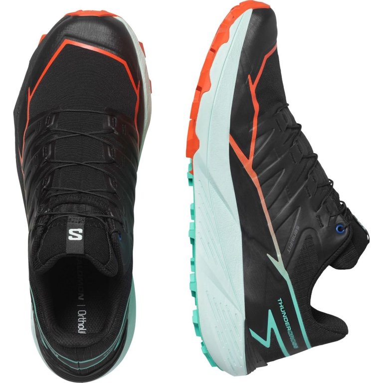 Obuv Salomon Thundercross W - černá/červená - testovací